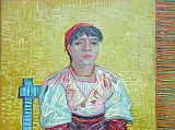 Paris Musee D'Orsay Vincent van Gogh 1887 The Italian Woman 